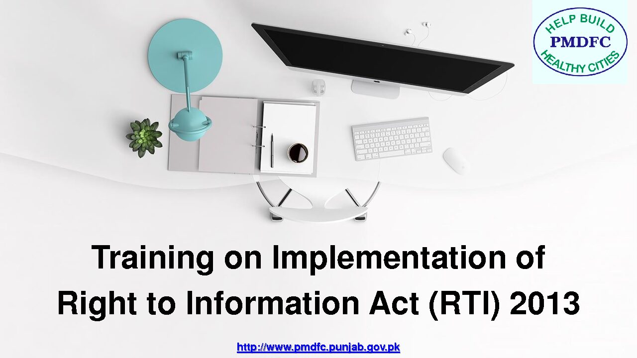 RTI Training SOPs