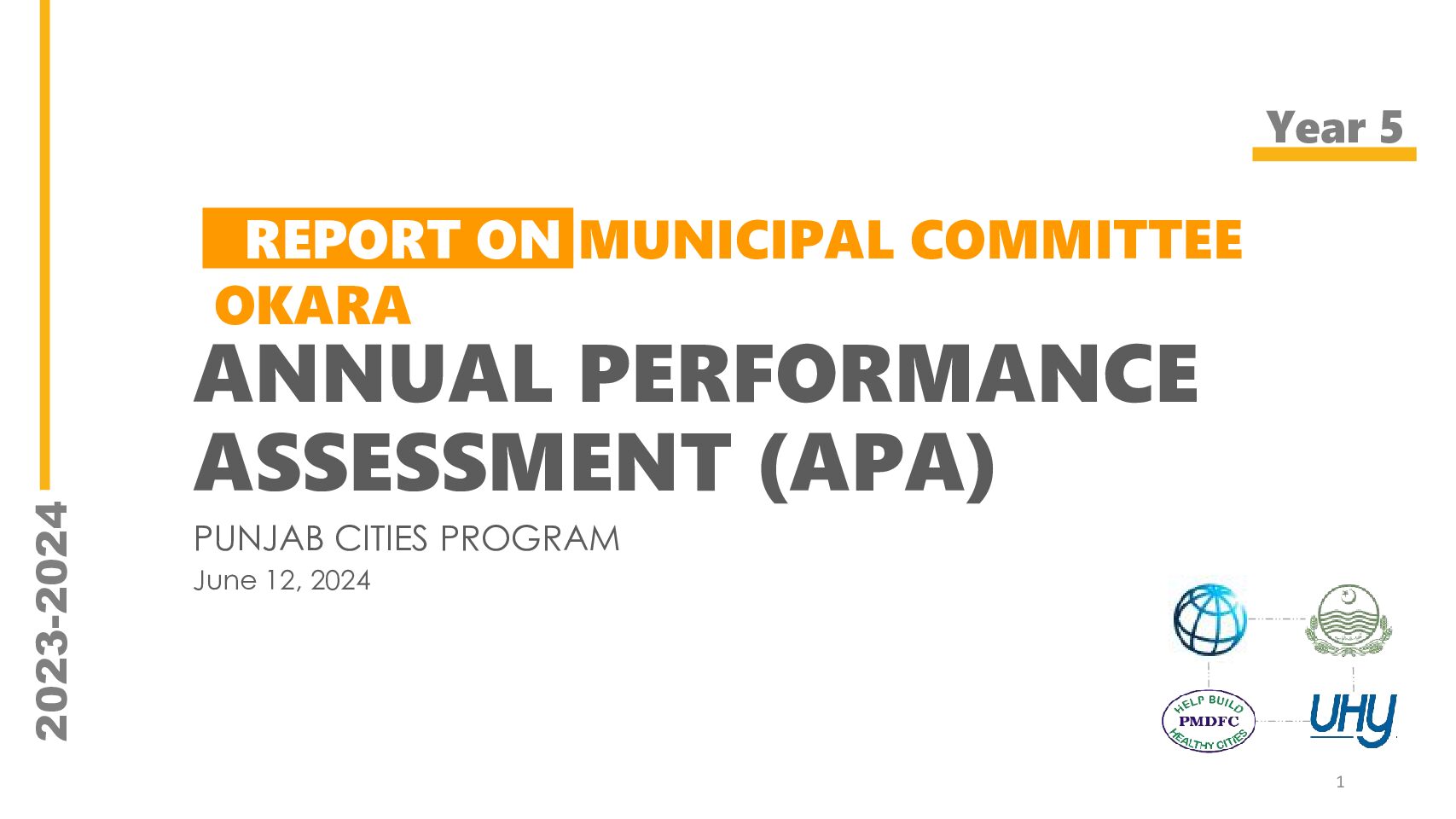 MC Okara APA Report 2023-24